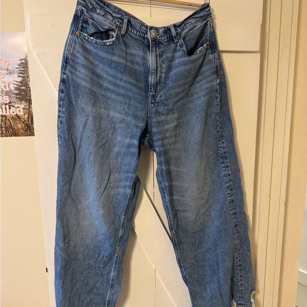 American Eagle Outfitters Blue Flare Jeans